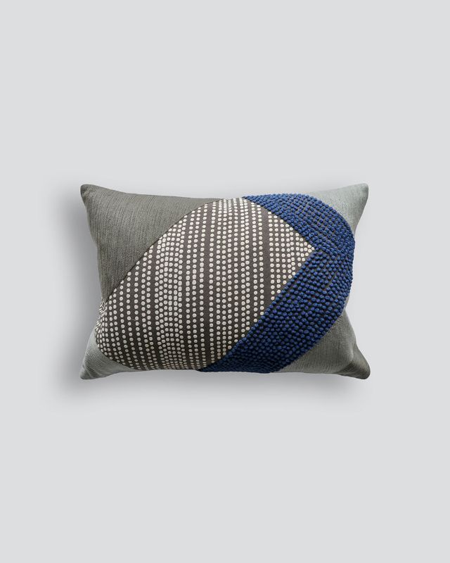 Pollock Cushion - Navy 35x50cm