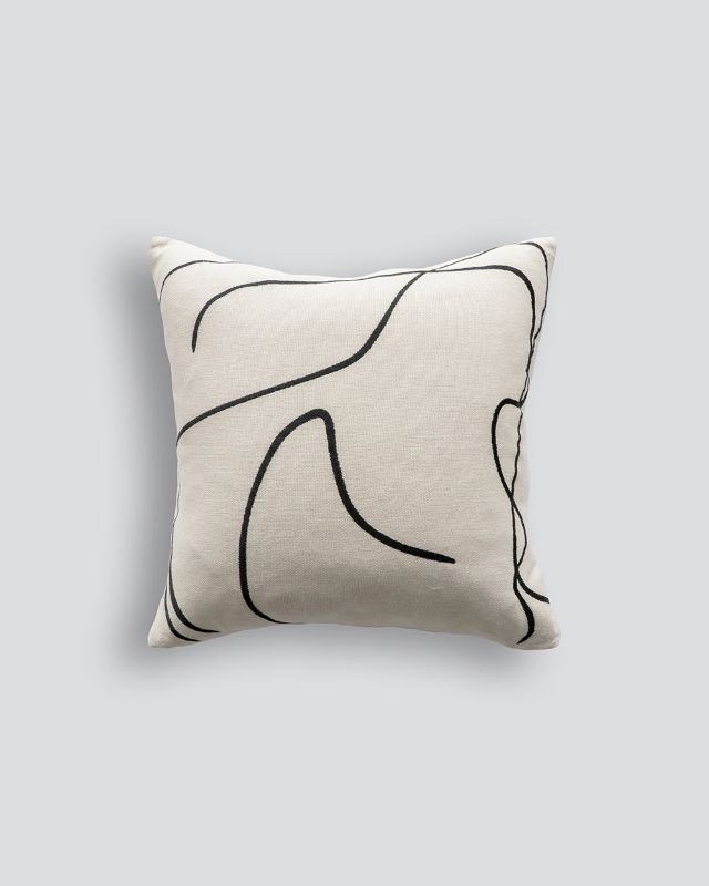 Alejandro Cushion - Ivory 45x45cm - OLLO