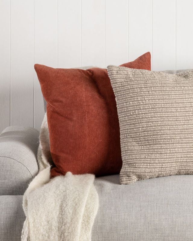 Kenzo Cushion - Terracotta 50x50cm - OLLO