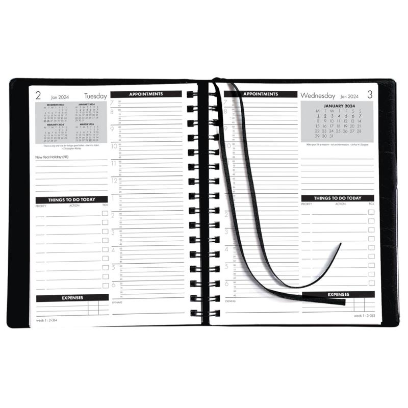Collins Diary MDA51A-TM Time Manager Even Year