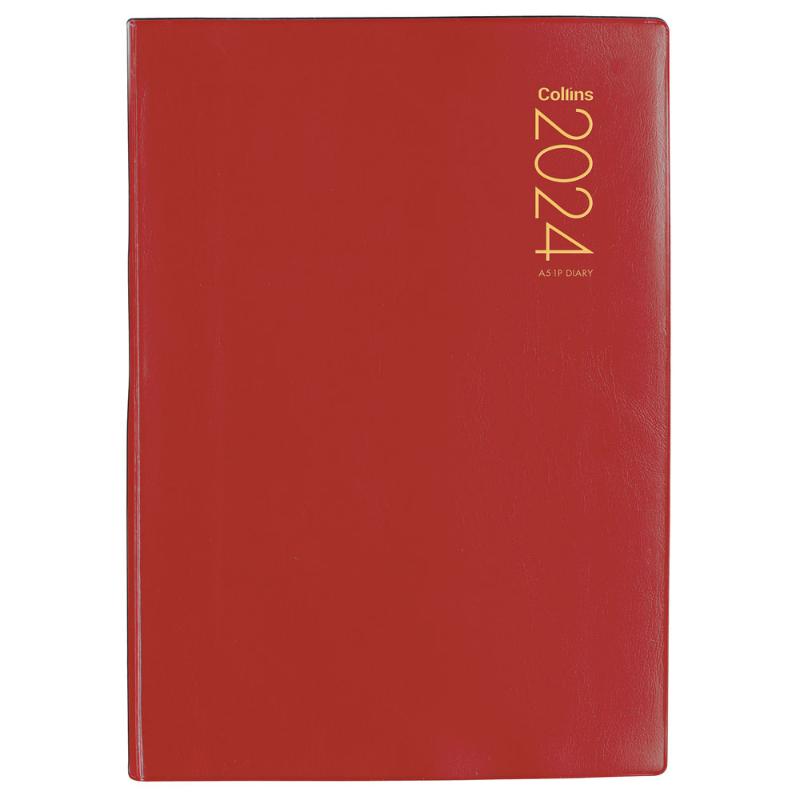 Collins Diary A51P Red Even Year