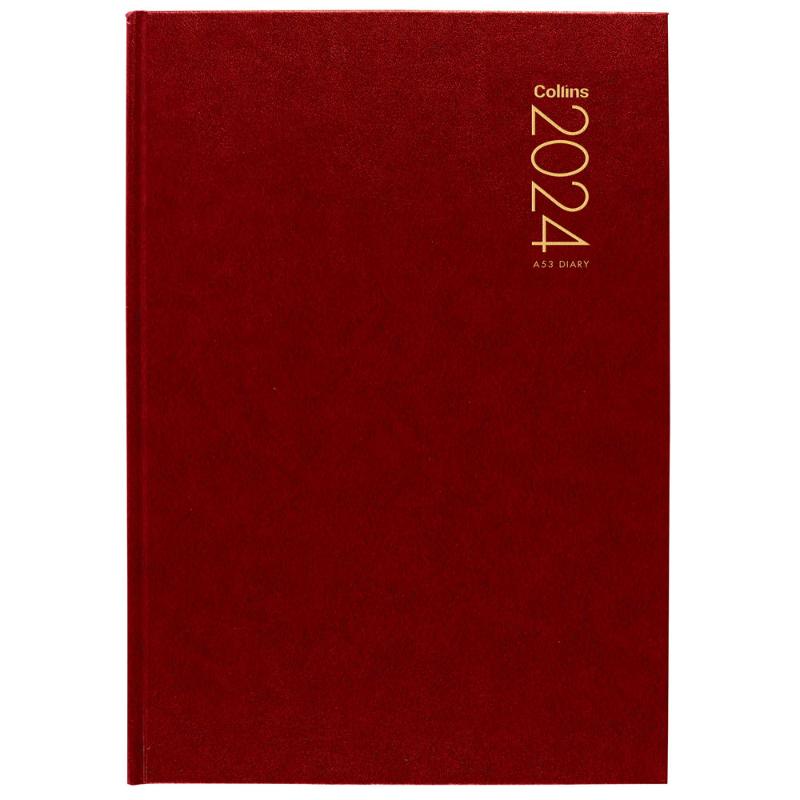 Collins Diary A53 Red Even Year