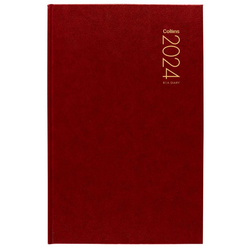 Collins Diary 81A Red Even Year