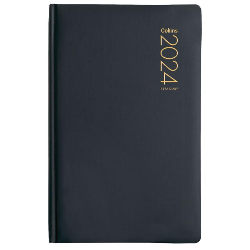 Collins Diary 81EA Black Even Year