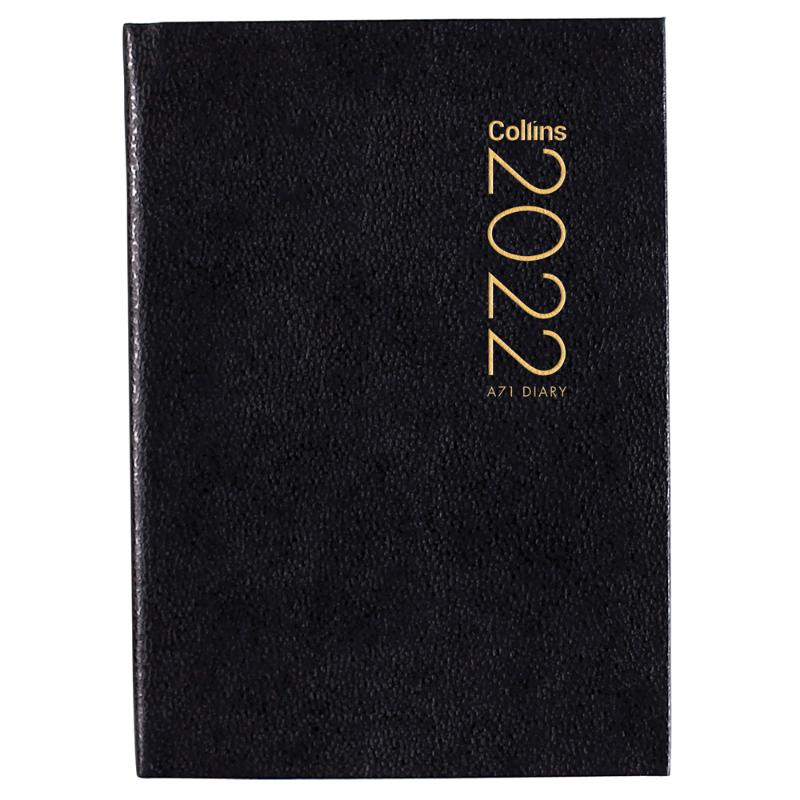 Collins Diary A71 Black Even Year