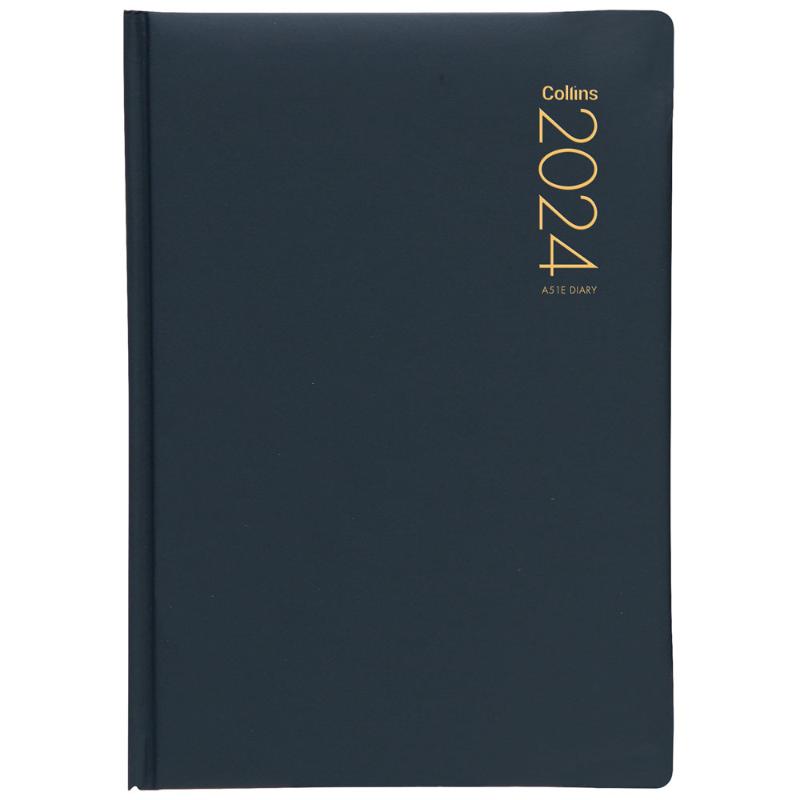Collins Diary A51E Navy Even Year