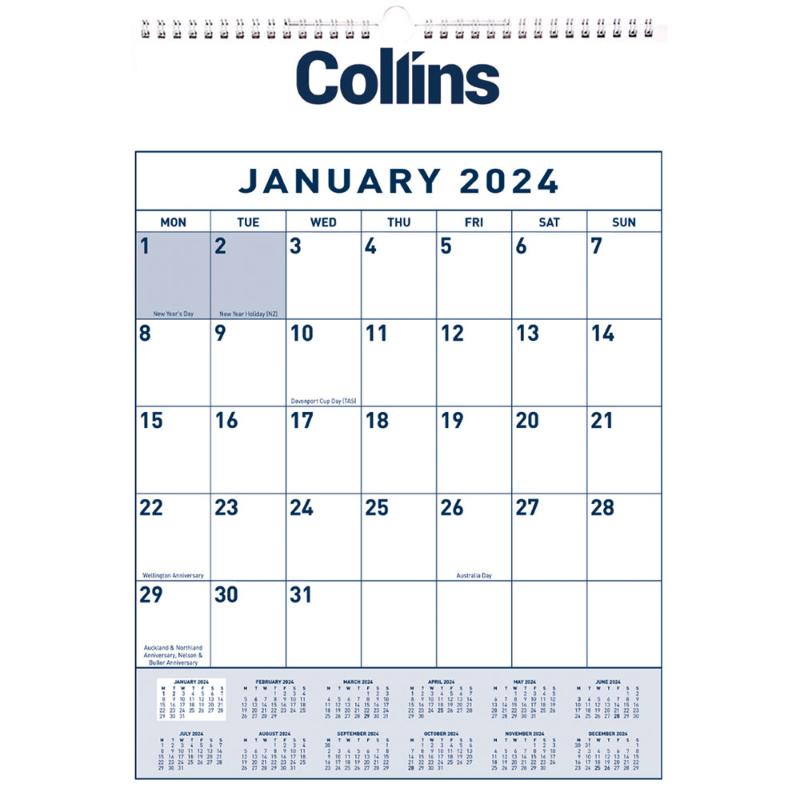 Collins Calendar One Month To View Wiro Even Year