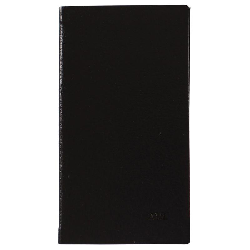 Collins CW7 Notes Diary Black Even Year