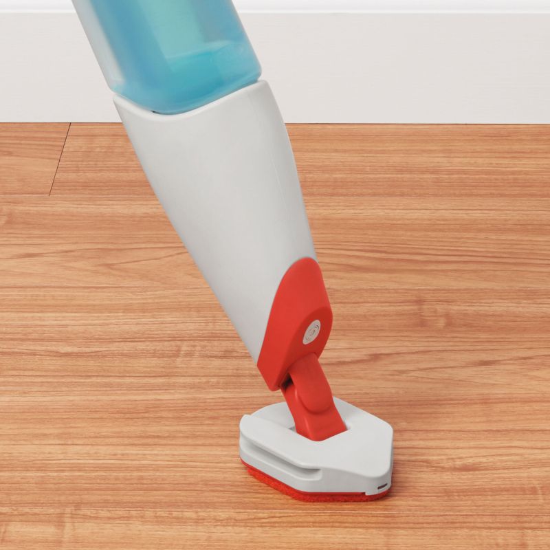 OXO - Microfiber Spray Mop with Slide-Out Scrubber