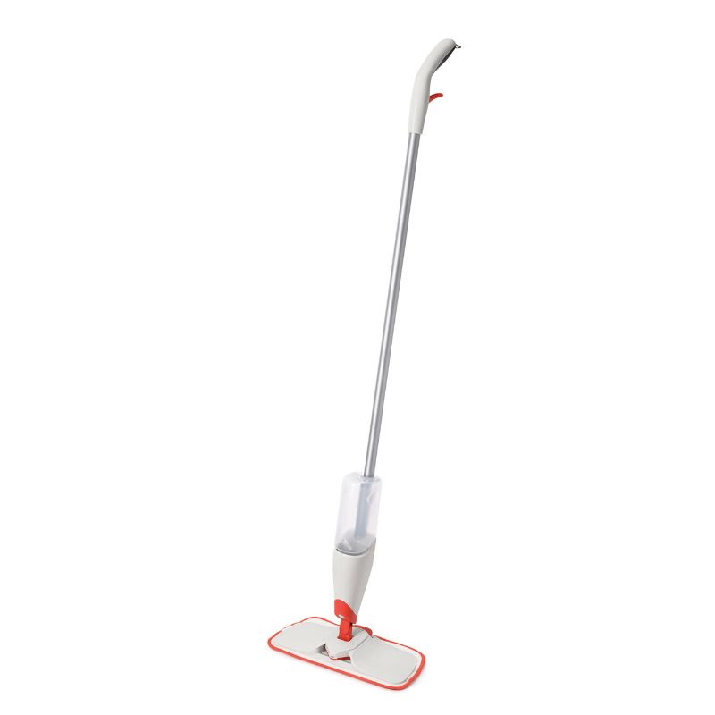 OXO - Microfiber Spray Mop with Slide-Out Scrubber