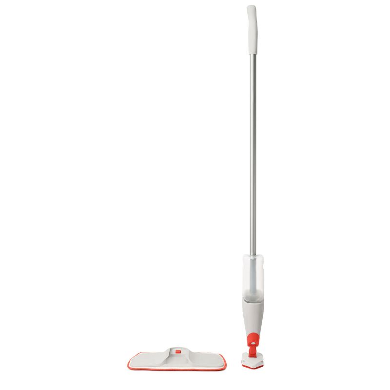OXO - Microfiber Spray Mop with Slide-Out Scrubber