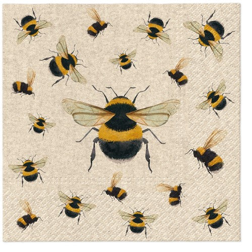 Lunch Napkin - Paw Décor WeCare Dancing Bee (33cm)
