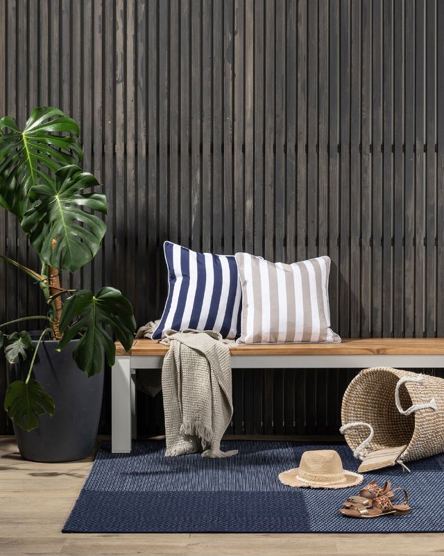 Collingwood Floor Rug - Navy 160x230cm - OLLO