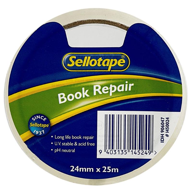 Sellotape 1450 Book Repair Tape 24mmx25m