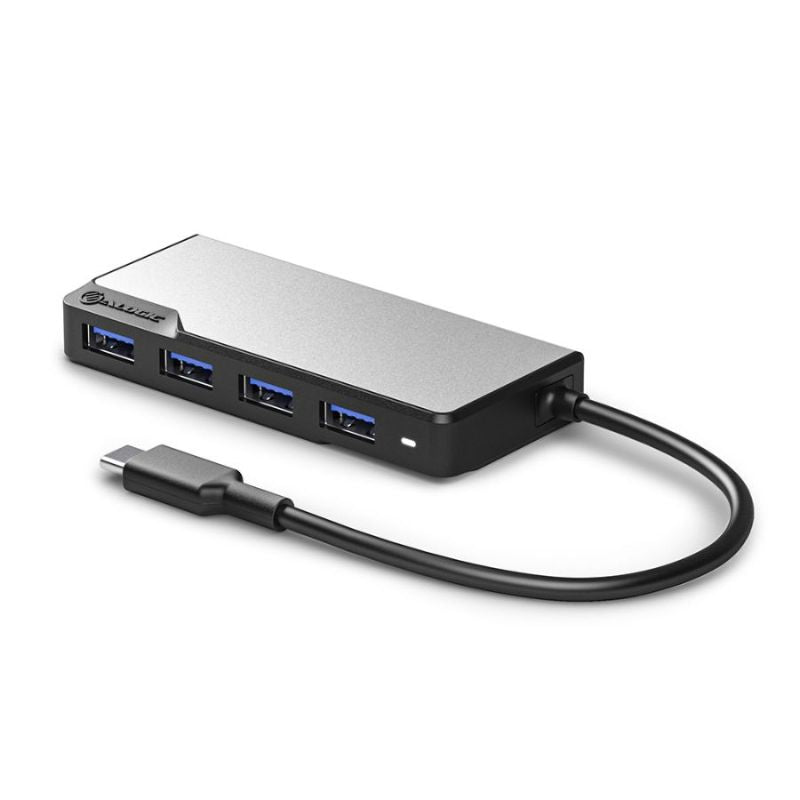 Alogic USB-C Fusion SWIFT 4-in-1 Hub - Space Grey