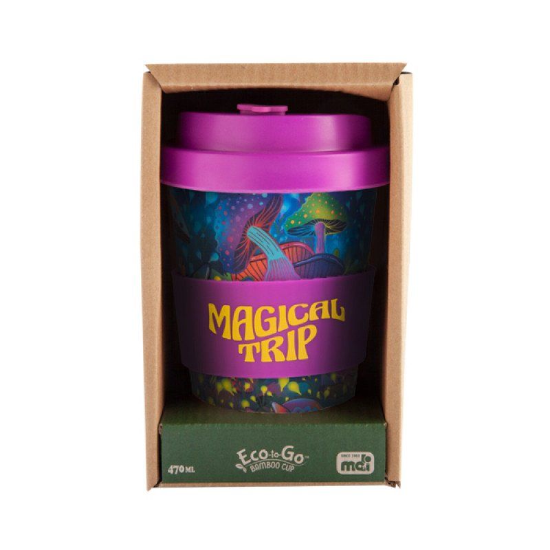 Eco-to-Go Bamboo Cup - Mushroom (470ml)