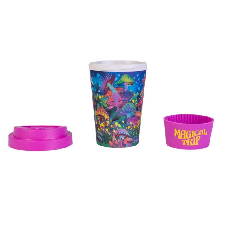 Eco-to-Go Bamboo Cup - Mushroom (470ml)