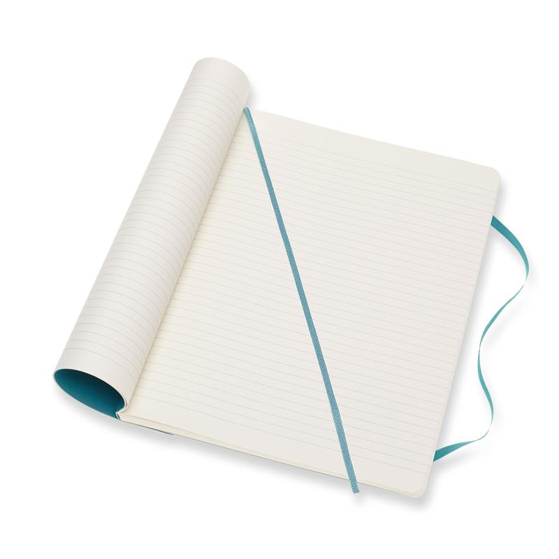 Moleskine Notebook XL Ruled Reef Blue Soft