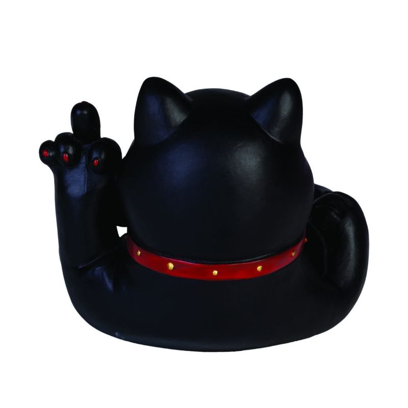 Ashtray - Rude Lucky Kitty (15cm)