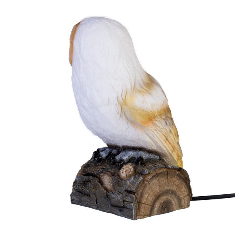 Table Lamp - Snowy Owl (24.8cm)