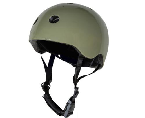 Small Vintage Green Helmet