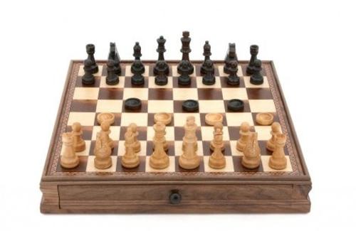 Dal Rossi Chess and Checkers Set 15 (38 cm)