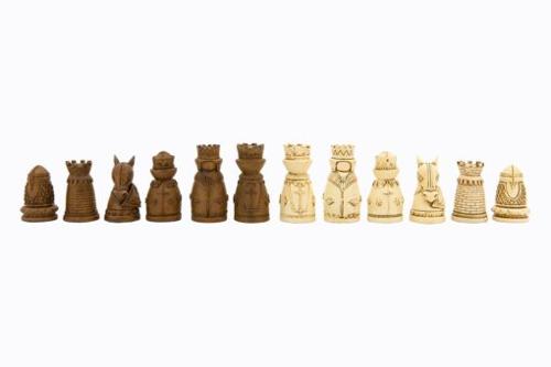 Dal Rossi Medieval Chess Pieces Polyresin ONLY