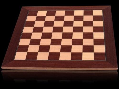 Chess Board Deluxe Palisander/Maple, 50cm (20)
