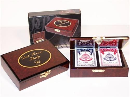 Deluxe Card Box with 2 decks high quality Poker cards