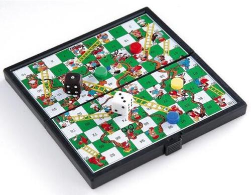 10 Magnetic Snakes & Ladders