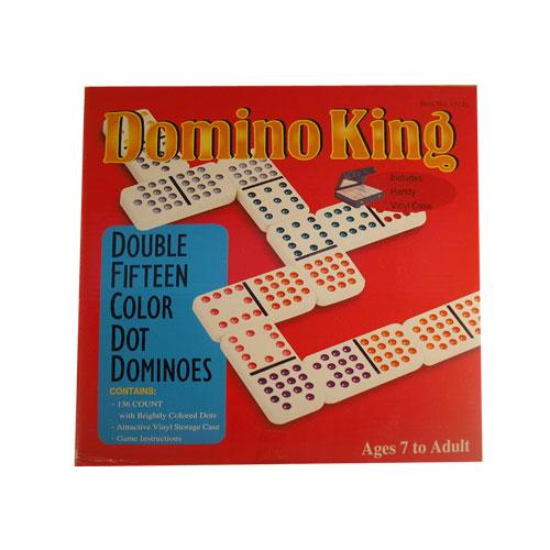 Double Fifteen Dominoes