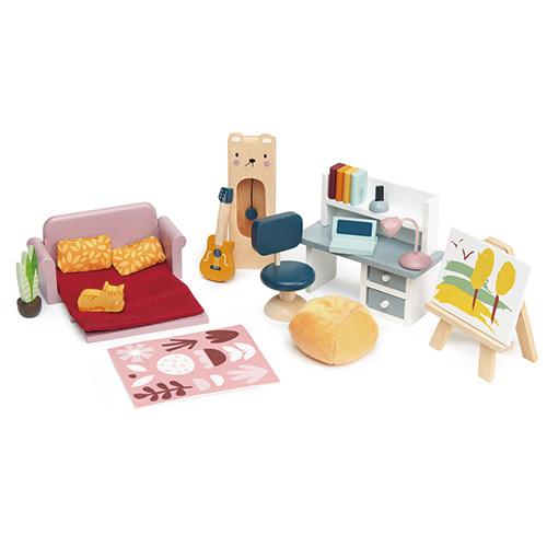 Dolls House Study Furniture Set