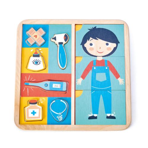 Ouch wooden Puzzle