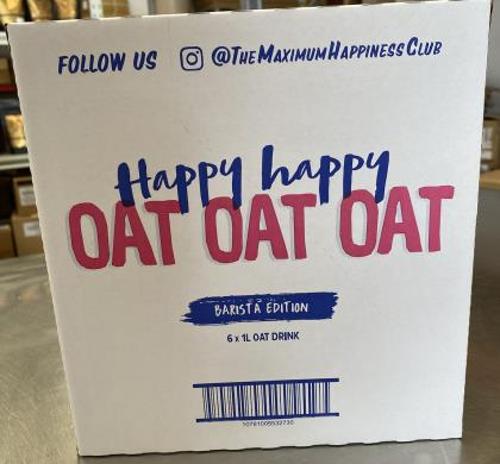 Happy Happy - Milk Oat Barista - 1L