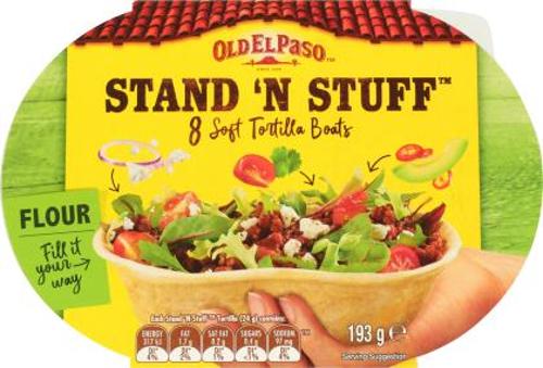 El Paso - Taco Shells Stand n Stuff Boat - 193G