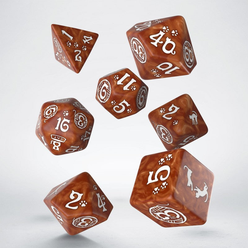 Q Workshop - Cats Dice Set - Muffin Dice Set 7
