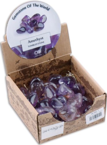 Tumbled Stone Chevon Amethyst 0.5kg (Box)