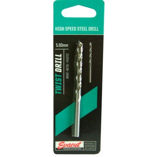 Drill Bit HSS P&N Carded 2.50mm 1 Percd