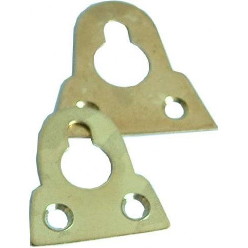 Glass Plates #358 Keyhole Type 1-1/2 Inch