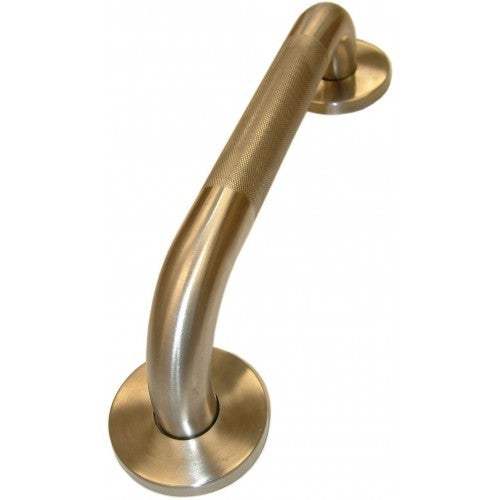 Grab Rail S.S. Satin Knurled 600mm