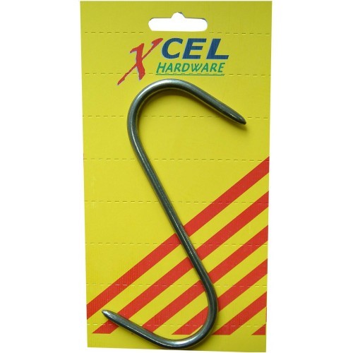 S. Hooks Meat Stainless Steel 6" X 6mm
