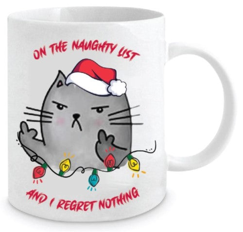 Mug - On The Naughty List Cheeky (360ml)