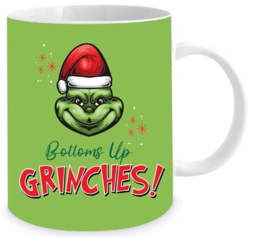 Straight Mug - Bottoms Up Grinches Cheeky (350ml)