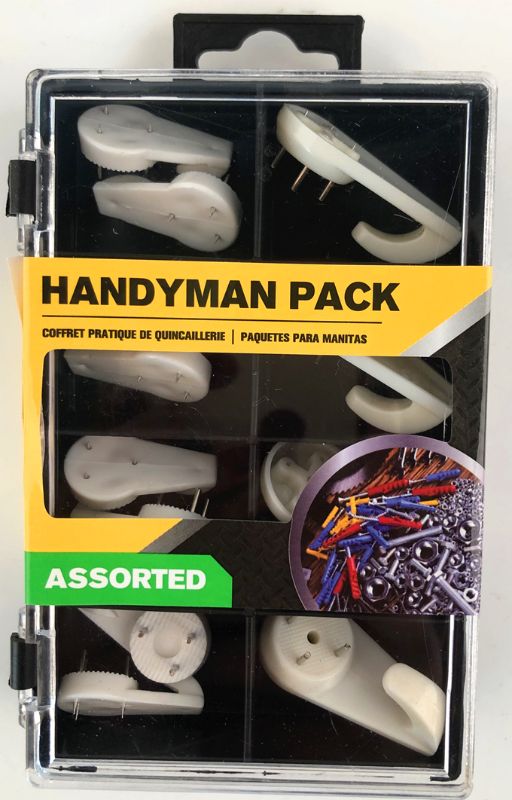 PICTURE HOOKS - MIXED (6 Packs)