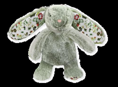 Plush Bunny Dog Toy with Squeaker – Smooshables Grey 22cm
