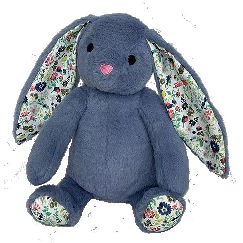 Plush Bunny Dog Toy – Smooshables Navy 37cm