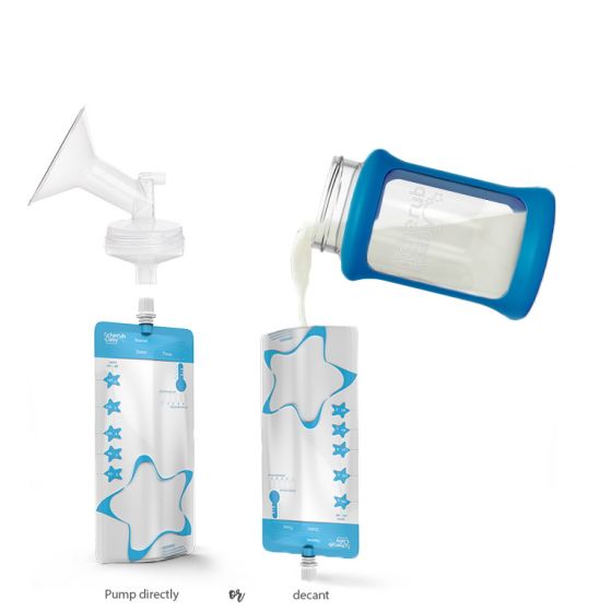 Thermosensor Re-Usable Breast Milk Bags - Cherub