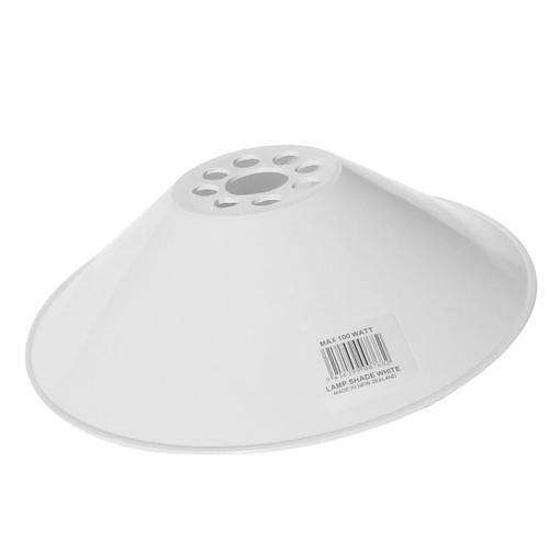 Plastic Lamp Shade 50 X 25 X 25cm White