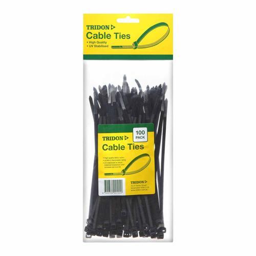 Tridon Cable Ties Pack of 100 CT103BKCD