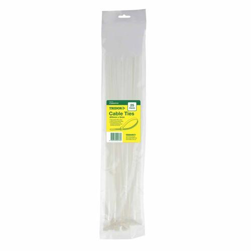 Tridon Cable Ties 400 X 5mm Neutral